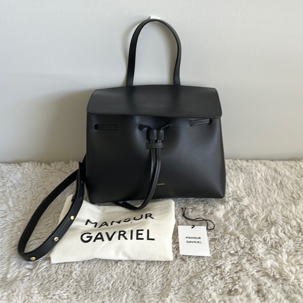 **SOLD** MANSUR GAVRIEL Lady bag black like new incl. dust bag